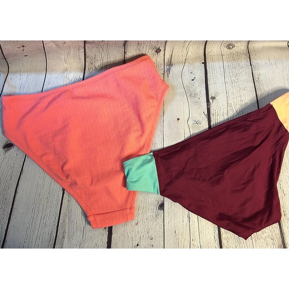 BUNDLE! 2 Different Brand Women's Bikini Bottom. Both SZ S. NWOT. - Picture 2 of 5